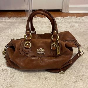 Coach Leather Hobo Bag